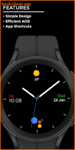 Nostanight - watch face screenshot