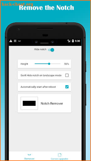 Notch Remover Pro screenshot