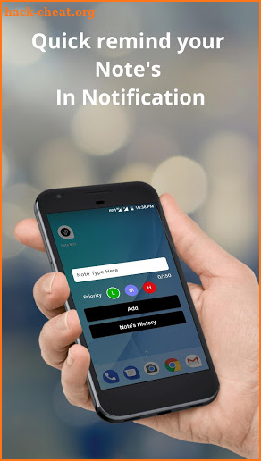 Note In Notification screenshot