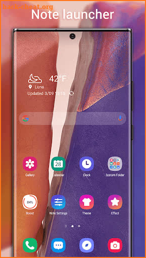 Note Launcher 2021- Launcher for Galaxy Note style screenshot