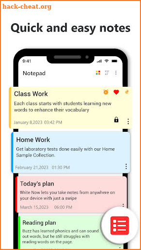 Notebook - Notes & Notepad App screenshot