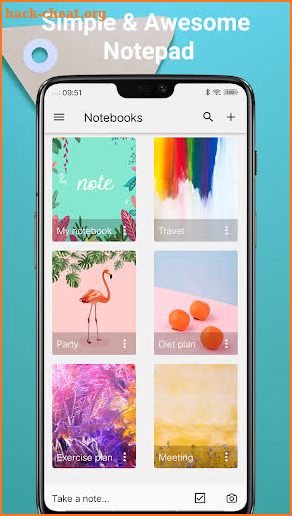 Notebook - Quick Notepad, Private Notes, Memos screenshot