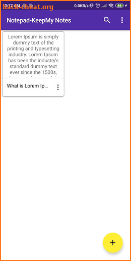 Notepad-KeepMy Notes screenshot