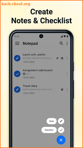 Notepad - Notes and Notebook screenshot