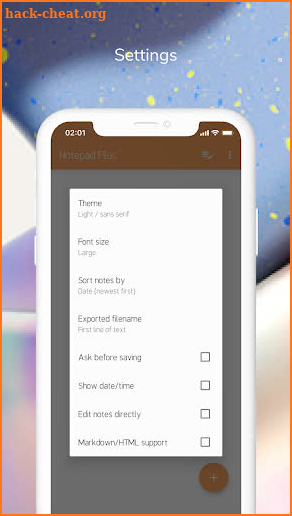 Notepad Plus screenshot