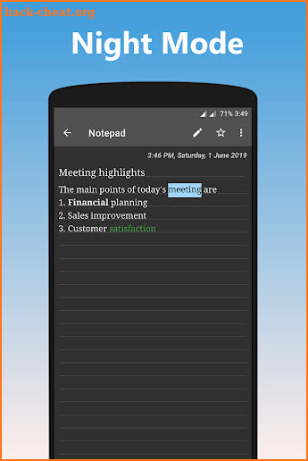 Notepad With Lock - Themes, Calendar, Photos, Tags screenshot