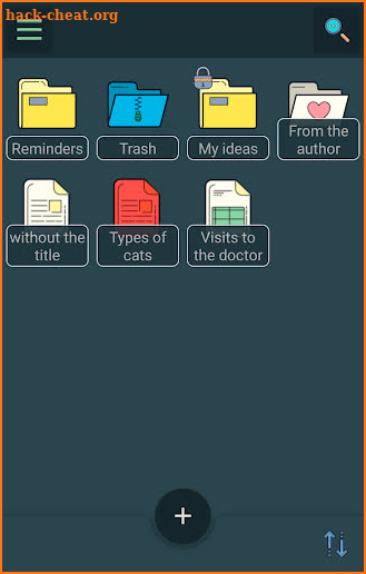 Notepad without ads screenshot