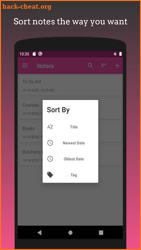 Notera - Take notes screenshot