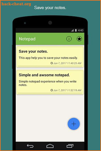 Notes - Memo Pad screenshot