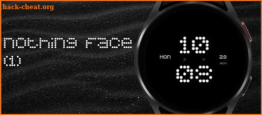 Nothing Face (1) - Watchface screenshot