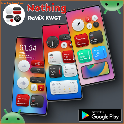 Nothing ReMiX KWGT screenshot