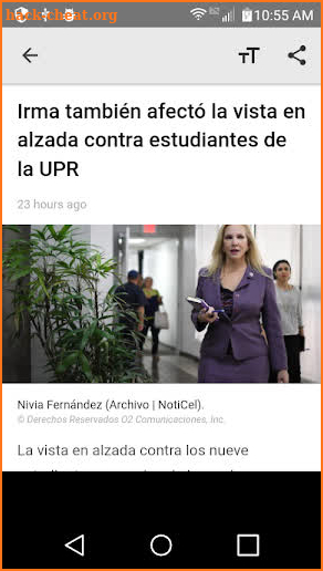 NotiCel screenshot