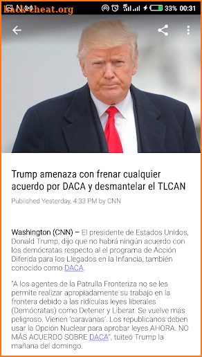 Noticias: CNN en Español screenshot