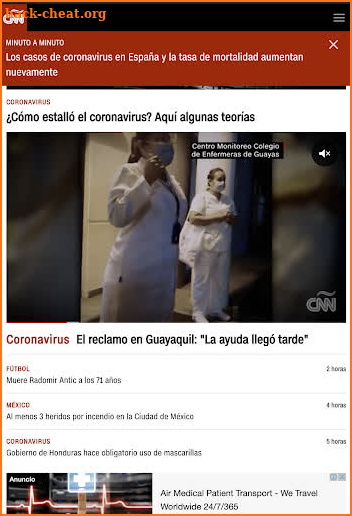 noticias cnn espanol screenshot