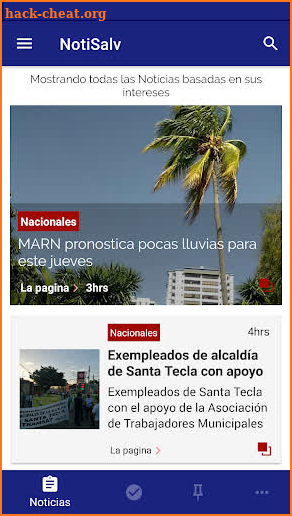 Noticias Salvadoreñas screenshot