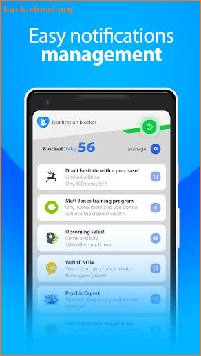 Notification & Spam Blocker screenshot