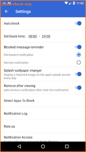 Notification Cleaner & Blocker & Screen Lock screenshot