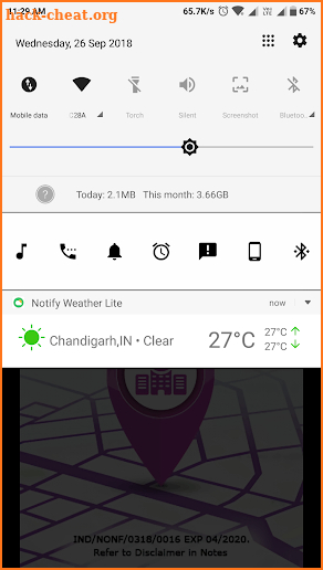 Notify Weather Lite screenshot