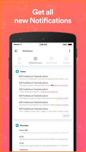 NotiSave: Notification History Log | NotiSaver screenshot