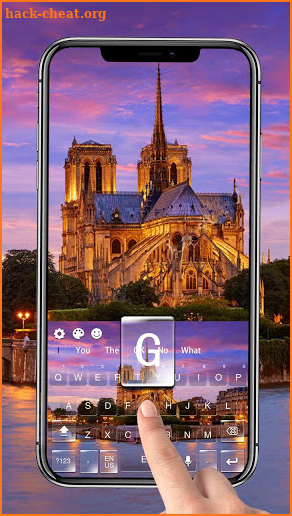 Notre Dame Paris Keyboard screenshot