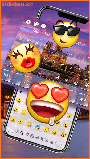 Notre Dame Paris Keyboard screenshot