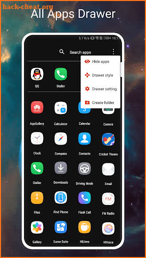 Novel Launcher V2 - novel design, useful feature screenshot