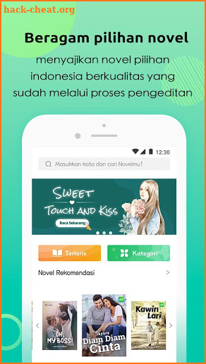 Novelaku-novel terpopuler dan terupdate screenshot