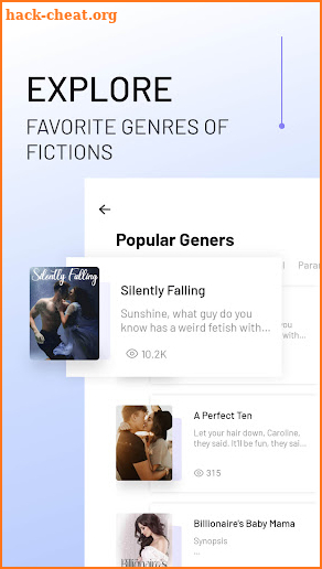 Novels-Popular Fantasy Stories screenshot