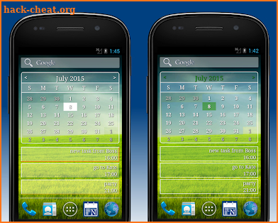 Now Calendar screenshot