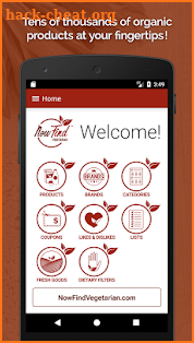 Now Find Vegetarian screenshot