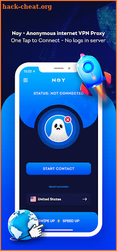 Noy - Anonymous internet VPN Proxy screenshot