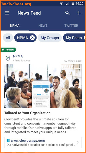 NPMA screenshot