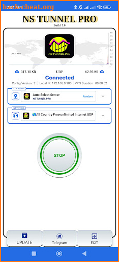 NS TUNNEL PRO screenshot