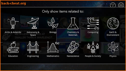 NSF Science Zone screenshot