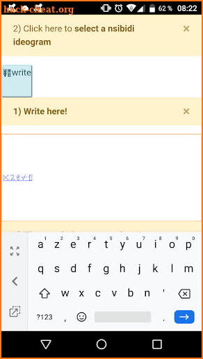 Nsibidi Keyboard screenshot