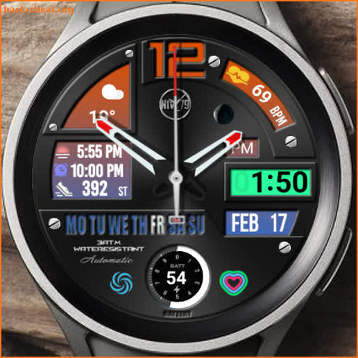 NTV144 - Brutal Watch face screenshot