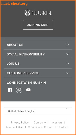 NU SKIN screenshot