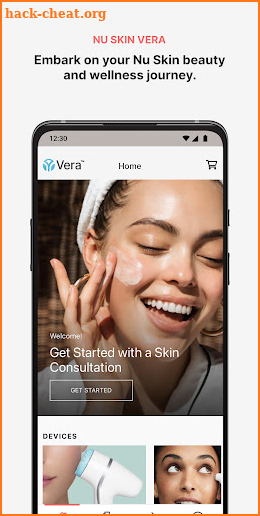 Nu Skin Vera screenshot