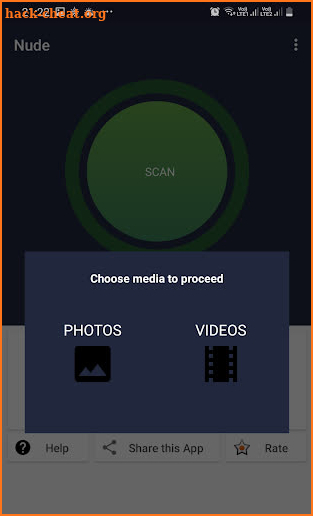 Nude - Auto Hide Private Photos & Videos (Gymnos) screenshot