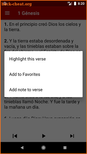 Nueva Santa Biblia en Español screenshot