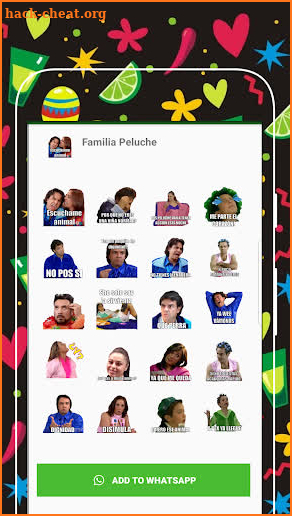 🇲🇽 Nuevos Stickers Graciosos - Memes con Frases screenshot