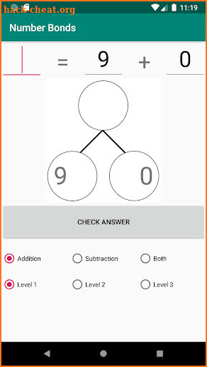 Number Bonds screenshot