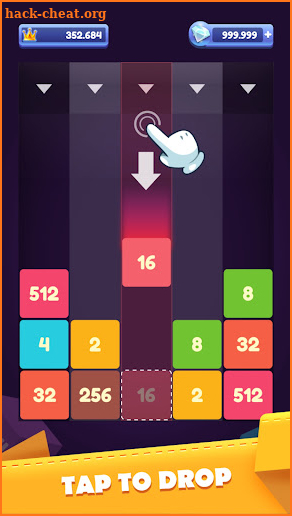 Number Drop: 2048 Merge Blocks screenshot