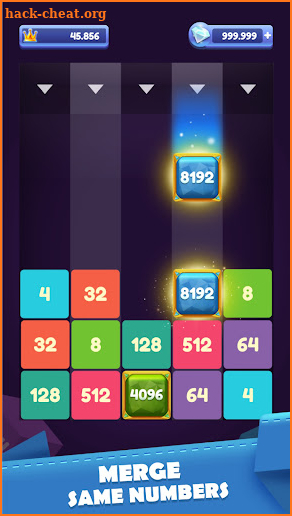 Number Drop: 2048 Merge Blocks screenshot