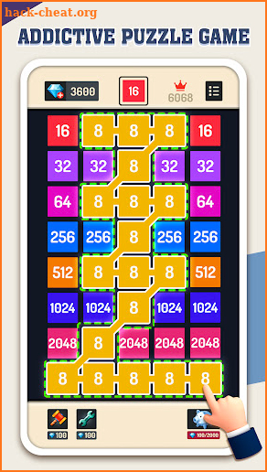 Number Link: 2248 Game screenshot