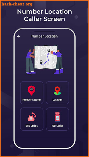 Number Location Caller Screen screenshot