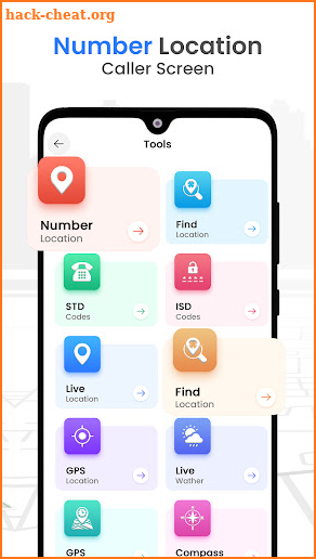 Number Location Caller Screen screenshot