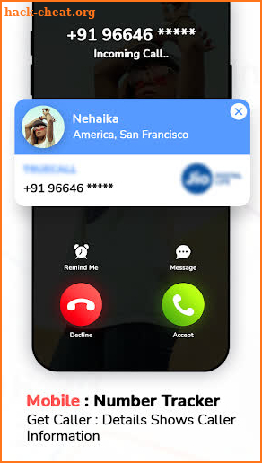 Number Location - Personalized Caller Screen ID screenshot