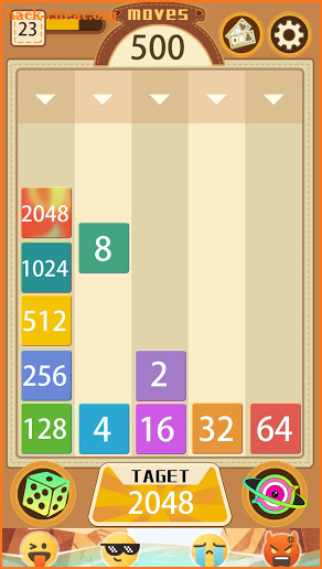 Number Merge:2048 screenshot