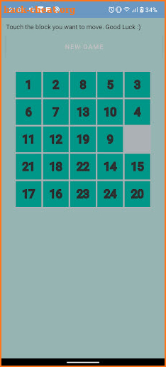 number puzzle screenshot